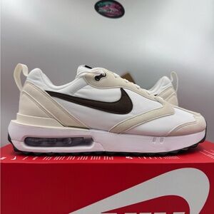 Nike Air Max Dawn White Baroque Brown BRAND NEW Size 10 Women